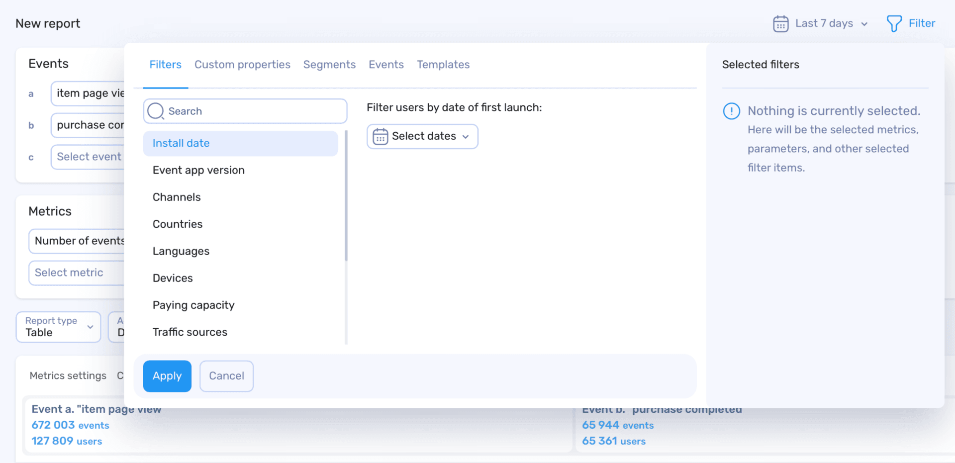 Segment users for more targeted insights