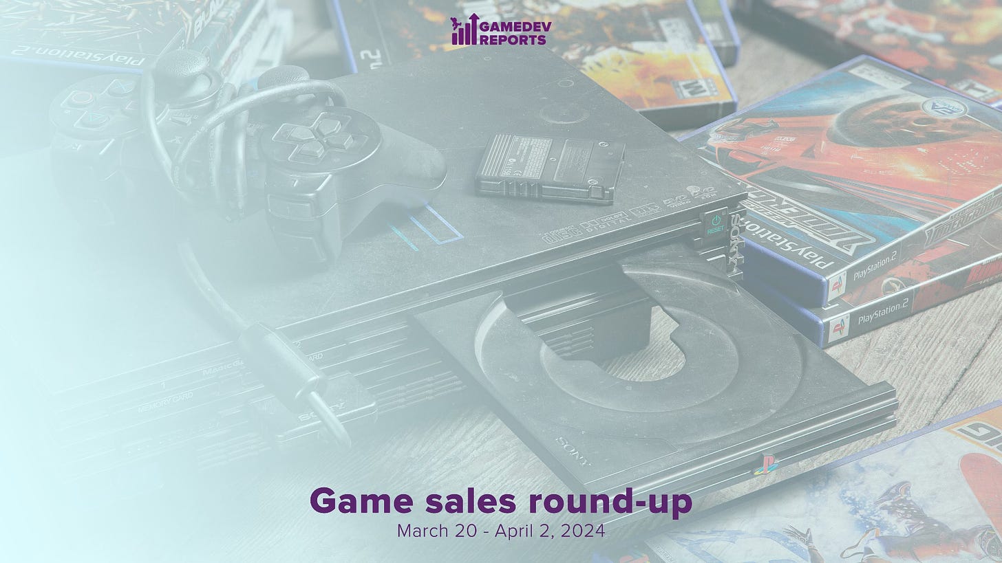 Game sales round-up