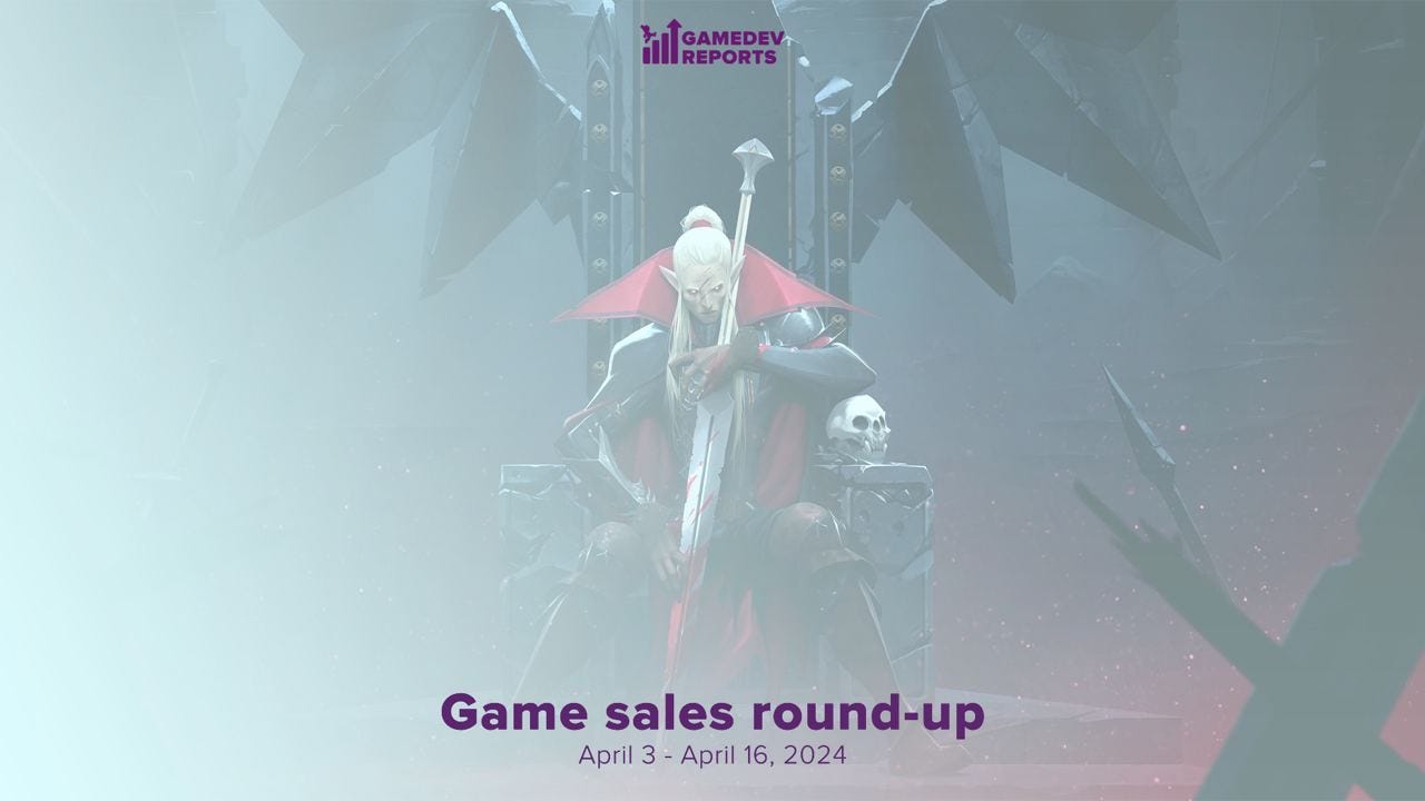 Game Sales Round-up (03.04.24 - 16.04.24)