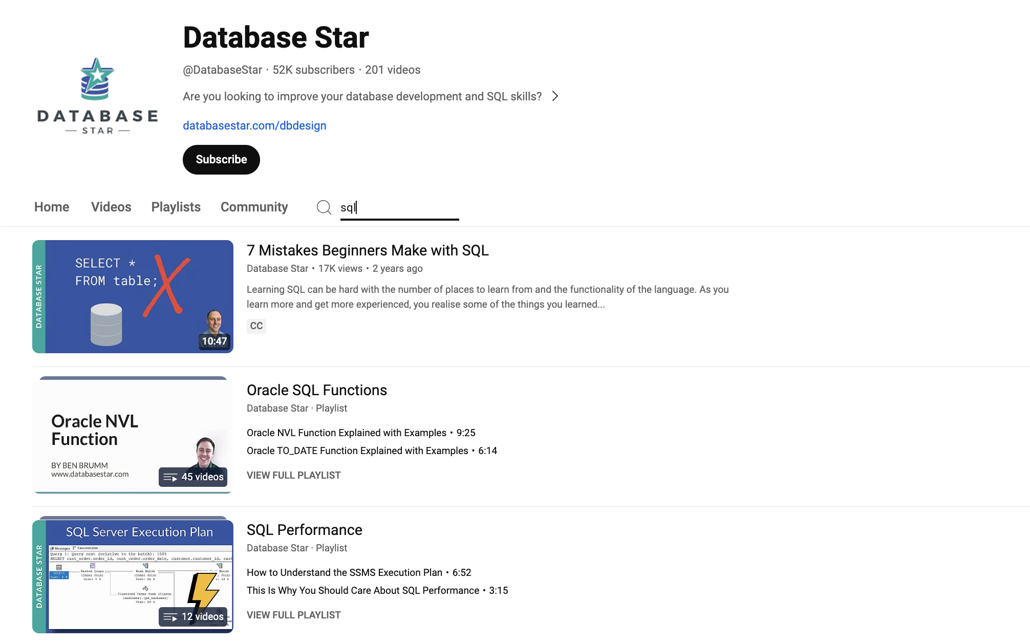 devtodev - Database Star - YouTube 