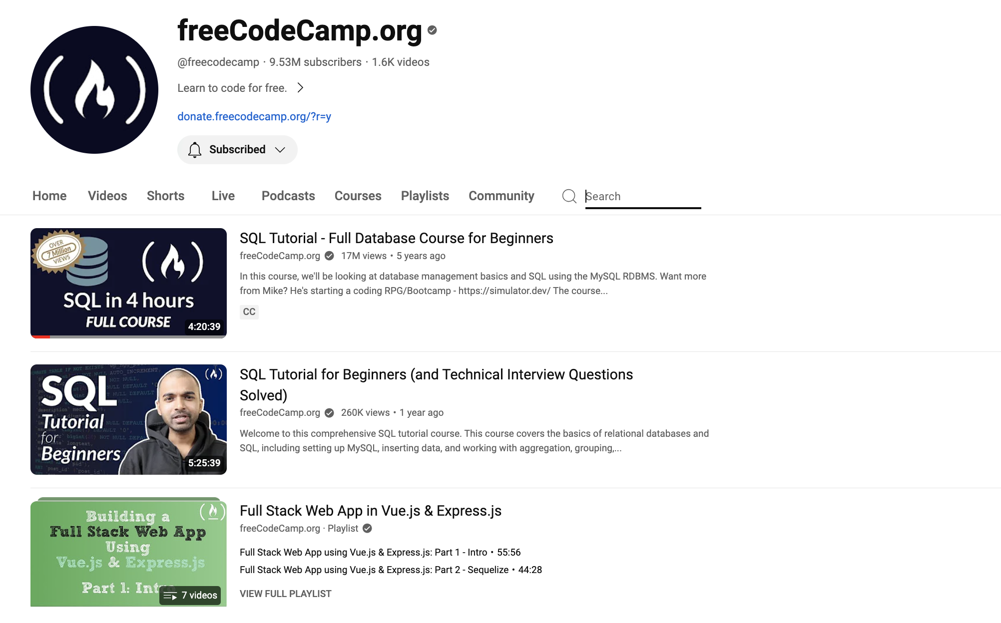 devtodev - freeCodeCamp.org - YouTube